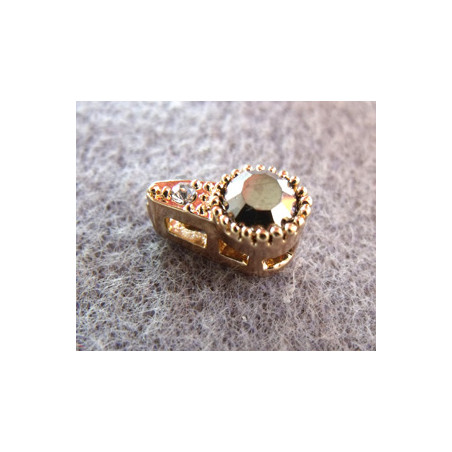 Intercalaire Rose Gold Hématite 13X8mm (X6) 