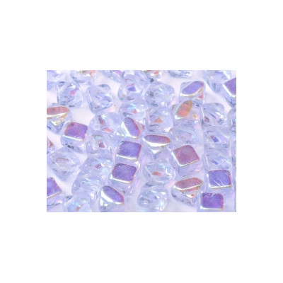 Perles Silky 6X6mm Alexandrite Ab (X50) Perles Silky 6X6mm Alexandrite Ab (X50)