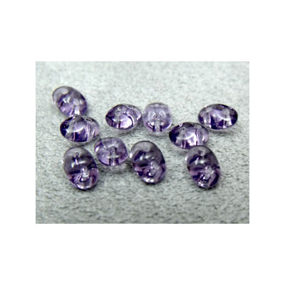 Perles Super Duo 2,5X5mm Tanzanite (x 10gr env.)