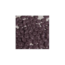 Perles Super Duo 2,5X5mm Opaque Dark Chocolat (x 10gr env)