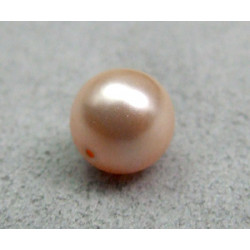 Perle ronde 8mm nacrée Swarovski Peach (x5)