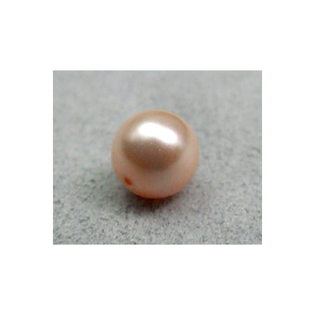 Perle ronde 8mm nacrée Swarovski Peach (x5)