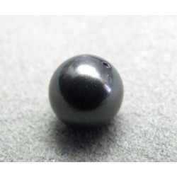 Perle ronde 8mm nacrée Swarovski Black (x5)