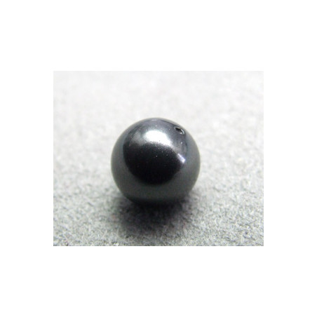 Perle ronde 8mm nacrée Swarovski Black (x5)