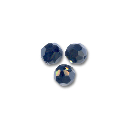 Perles Rondes Swarovski 5000 3mm Jet Hématite 2X (X20)