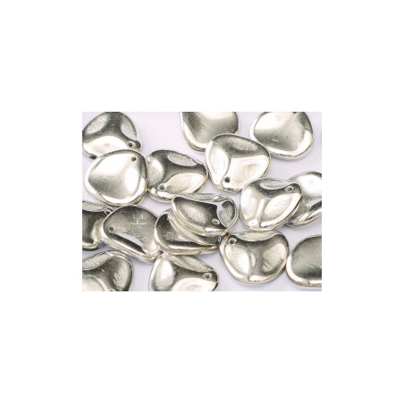 Perle Pétale Crystal Labrador Full 14X13mm (X25)