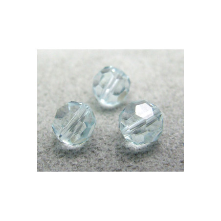 Perle ronde en cristal Swarovski 5000 6mm Light Azore (x10)