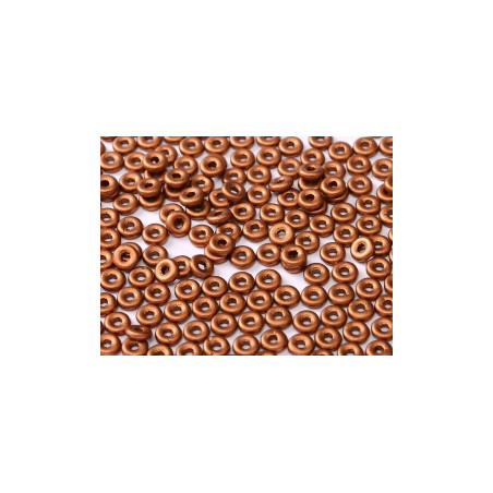Perle en verre de Bohème O Bead® Copper 4x2mm (X 5gr) 