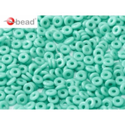 Perle en verre de Bohème O Bead® Jade 4x2mm (X 5gr) 