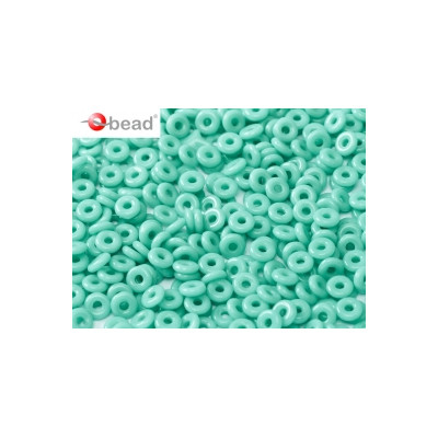 Perle en verre de Bohème O Bead® Jade 4x2mm (X 5gr) 