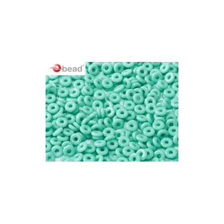 Perle en verre de Bohème O Bead® Jade 4x2mm (X 5gr) 