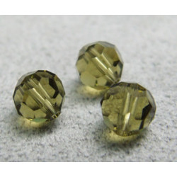 Perle ronde en cristal Swarovski 5000 6mm Kakhi (x10)