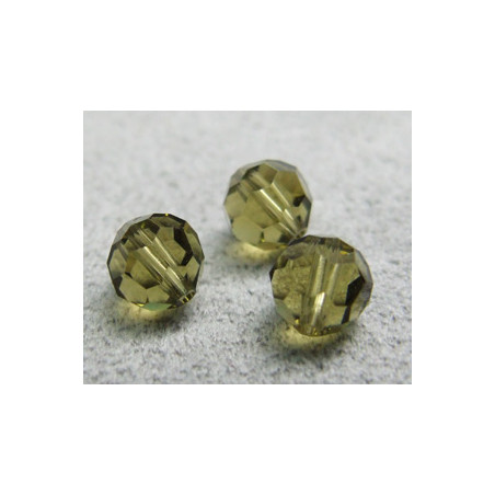 Perle ronde en cristal Swarovski 5000 6mm Kakhi (x10)
