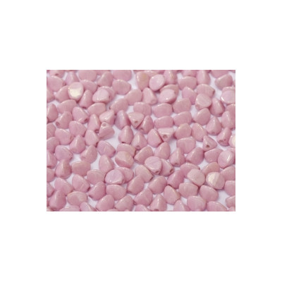 Perles Pinch 5X3mm Chalkwhite Lila Luster (X100gr)  