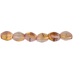 Perles Pinch 5X3mm Gold - Rosaline  (X50) 