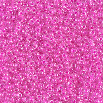R11-4302 Rocailles 11/0 Luminous - Hot Magenta (x 10gr) R11-4302 Rocailles 11/0 Luminous - Hot Magenta (x 10gr)