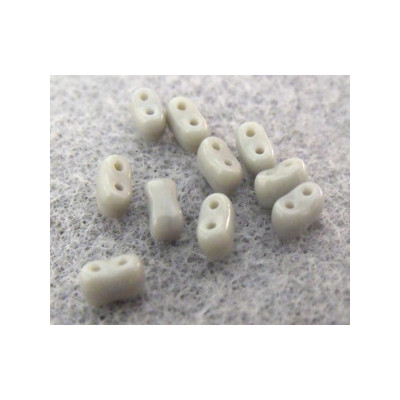 Perles Bi BO - 5.5x2.8 mm - Grey 43020 (X10gr) Perles Bi BO - 5.5x2.8 mm - Grey 43020 (X10gr)