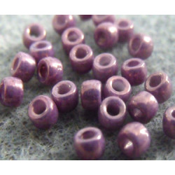 Perles Rocailles Matubo 7/0 Mix Amethyst Gold Ceramique Look 03000/15726 (X10gr)