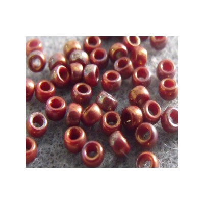 Perles Rocailles Matubo 7/0 Coral Red Vega 93200/15780 (X10gr)