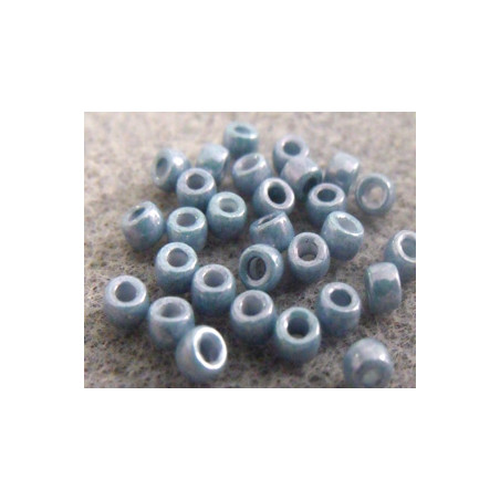 Perles Rocailles Matubo 7/0 Bleu Ceramique Look 03000/14464 (X10gr) 