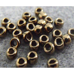 Perles Rocailles Matubo 7/0 Gold Bronze 24cts 23980/90215 (X10gr) 