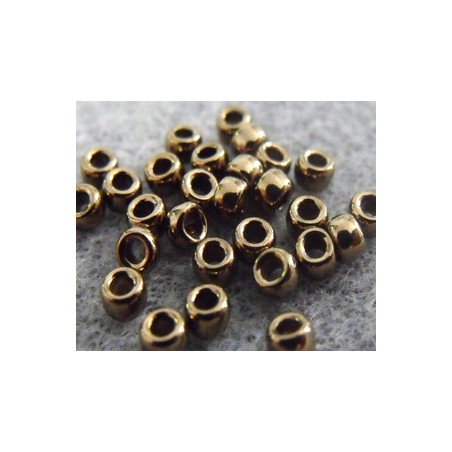 Perles Rocailles Matubo 7/0 Gold Bronze 24cts 23980/90215 (X10gr) 