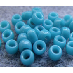 Perles Rocailles Matubo 7/0 Dark Turquoise 63900 (X10gr)