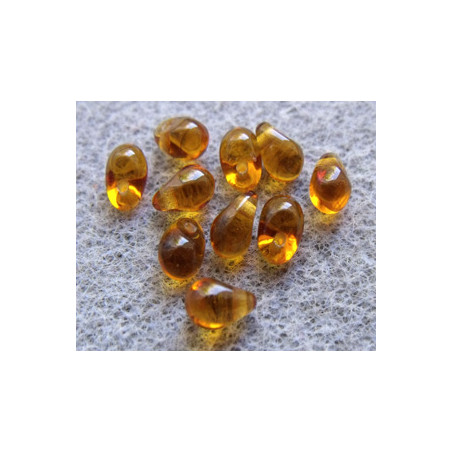 Perles Gouttes 4X6mm Topaz (X50) 
