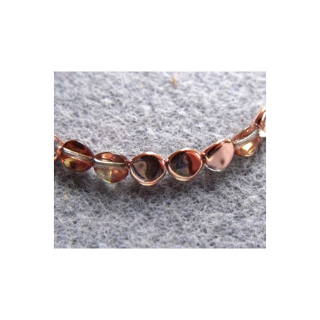 Perles Pinch 5X3mm Capri Gold (X100gr)  