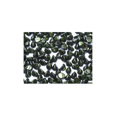 Perles Pinch 5X3mm Jet Red Luster (X100gr) 