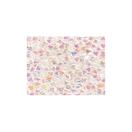 Perles Dragon® Scale Bead 1,5 x 5 mm Crytal Ab (x5gr)