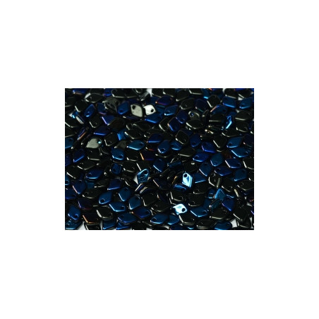 Perles Dragon® Scale Bead 1,5 x 5 mm Jet Azuro (x5gr)