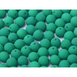 Rondes 6mm Neon Dark Emerald (x25)