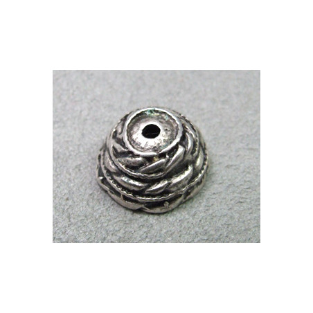 Coupelle argent panier 15X8 mm(x1)