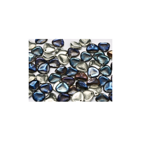 Perle Pétale Crystal Bermuda Blue 8X7mm (X50)