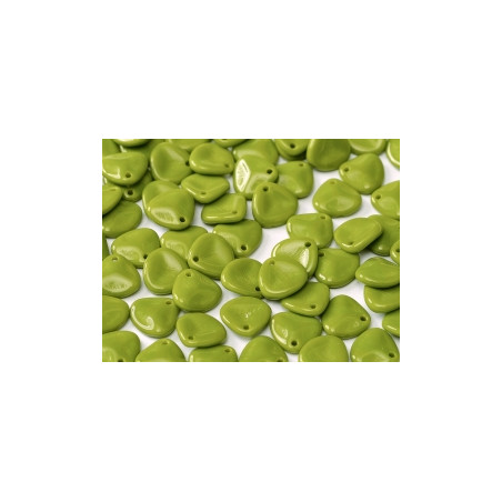 Perle Pétale Lime Green 8X7mm (X50)