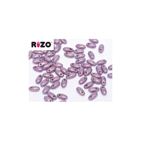 Perles Rizo® ChalkWhite Chalk White Lila Vega Luster 2,5X6mm (X10gr)