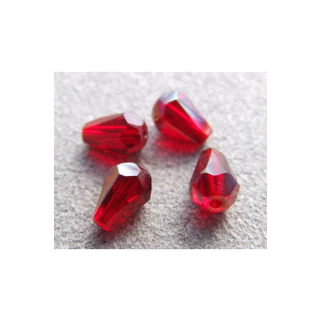 Poire 6x4mm Siam AB (x10)