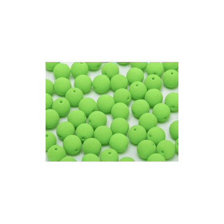 Facettes de Bohême 4mm Neon Green (x100)