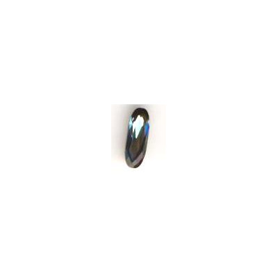 Cabochon Baguette 4161 15x5mm Black Diamand F (x1)