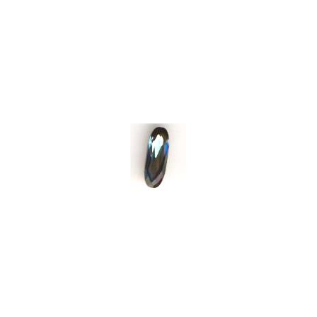 Cabochon Baguette 4161 15x5mm Black Diamand F (x1)