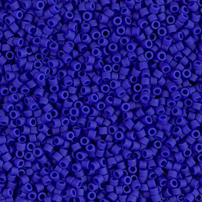 DB0756 Delicas 11/0 Opaque Mat Royal Blue (x 5gr) DB0756 Delicas 11/0 Opaque Mat Royal Blue (x 5gr)