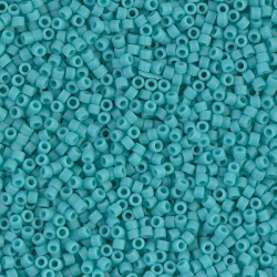 DB0759 Delicas 11/0 Opaque Turquoise Mat (x5gr)