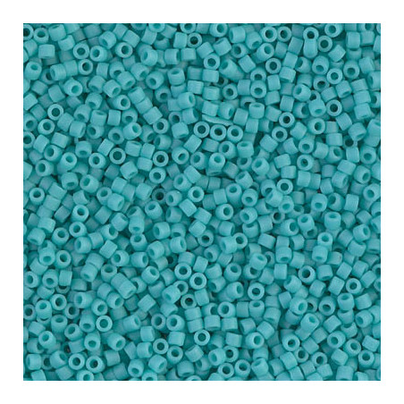DB0759 Delicas 11/0 Opaque Turquoise Mat (x5gr)
