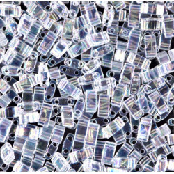 TLH0250 Tila 1/2 Cut Crystal Ab (X5gr)