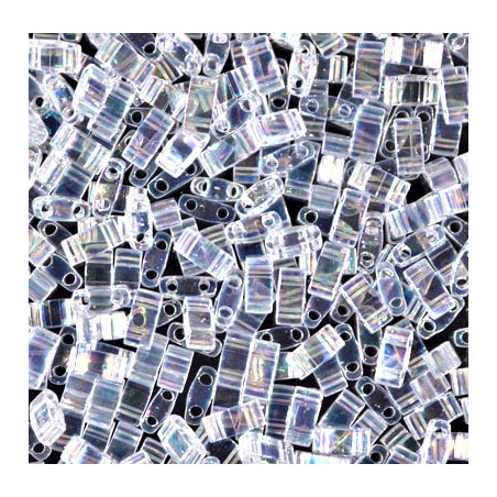 TLH0250 Tila 1/2 Cut Crystal Ab (X5gr)