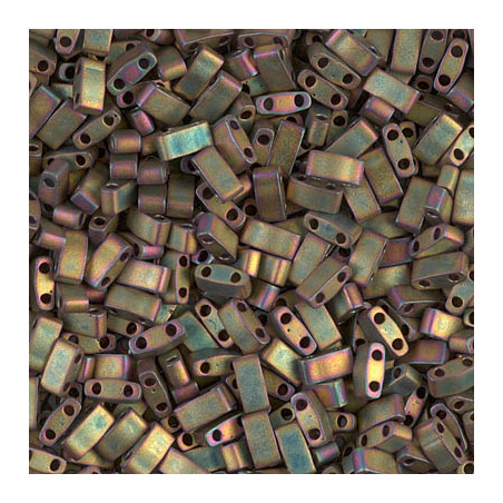 TLH2035 Tila 1/2 Cut Metallic Mat Khaki Iris (x5gr)
