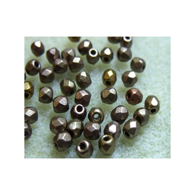 Facettes de Bohême 3mm Crystal Gold Rainbow (x50) Facettes de Bohême 3mm Crystal Gold Rainbow (x50)