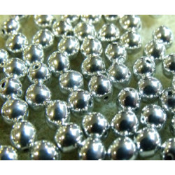 Perle en verre de Bohème 4mm Crystal Labrador Full (x50) 