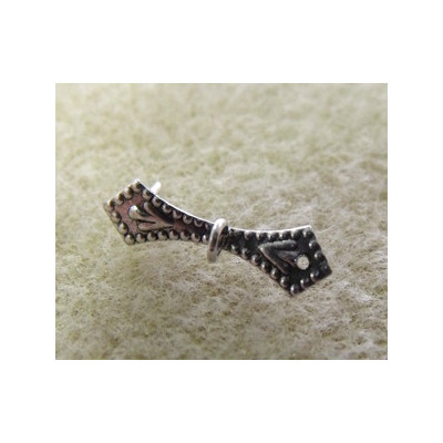 Bélière Vx Argent 6X11mm (X1) Bélière Vx Argent 6X11mm (X1)